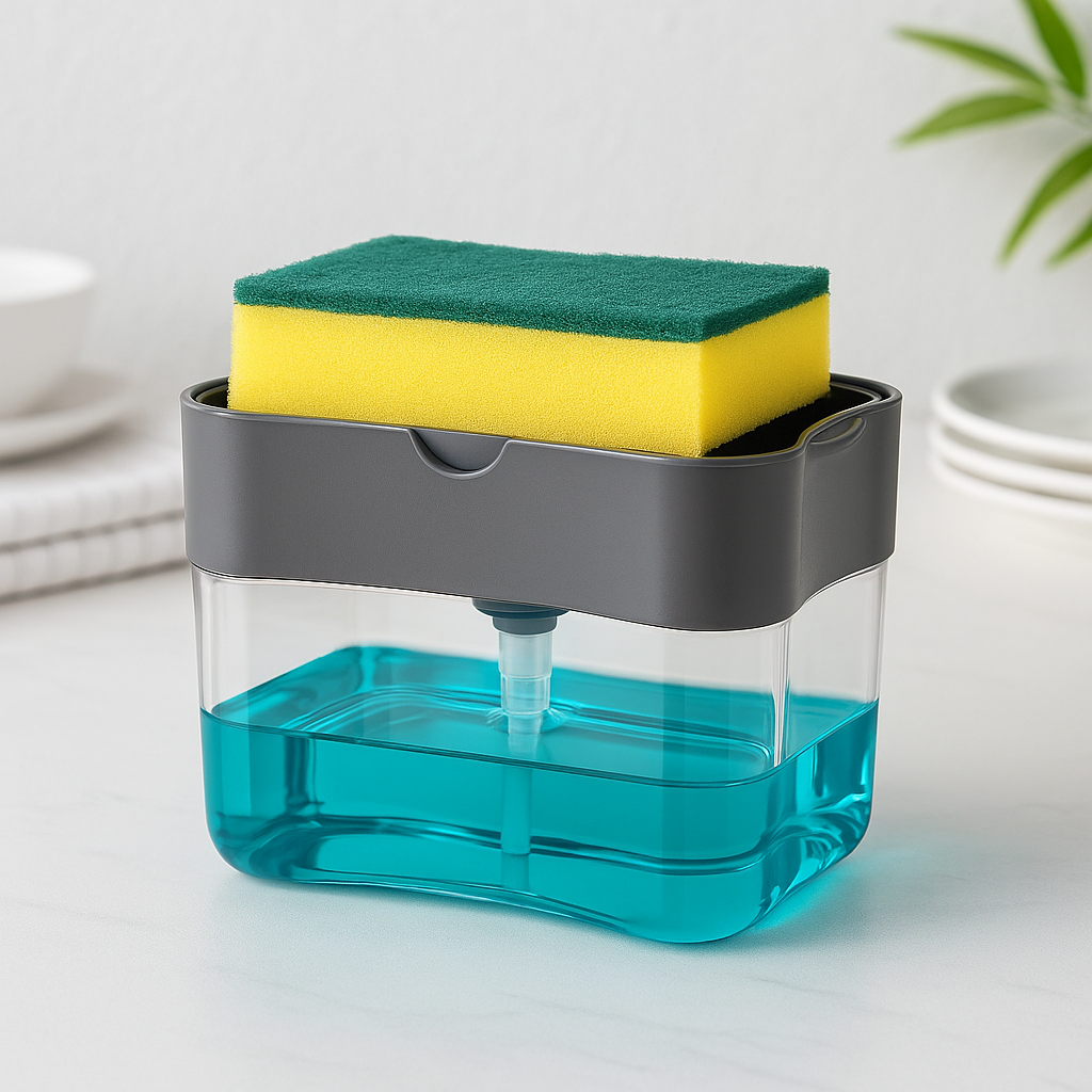 Double Layer Sponge & Soap Rack